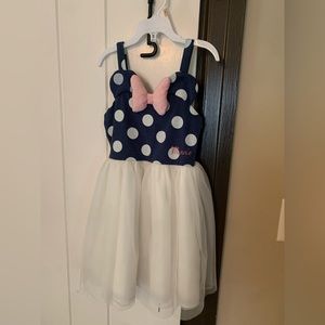 Disney Tutu Dress Blue & White 5T
